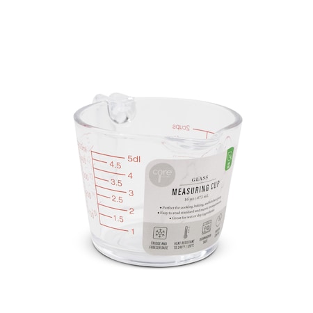 Core Kitchen 16oz Glass Measuring Cup 49773